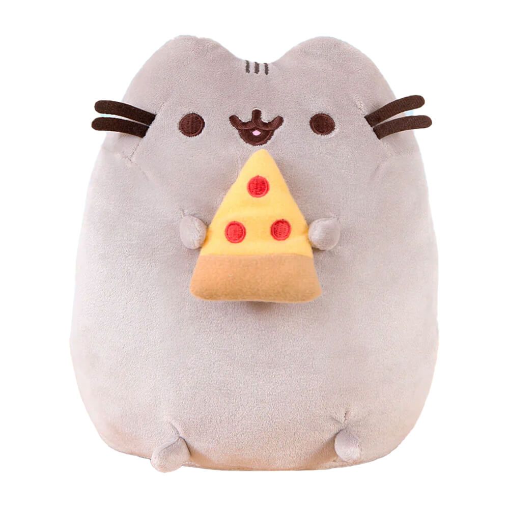 Hot Deal! 24cm Pusheen Plush Toy Featuring a Snackable Pizza Design