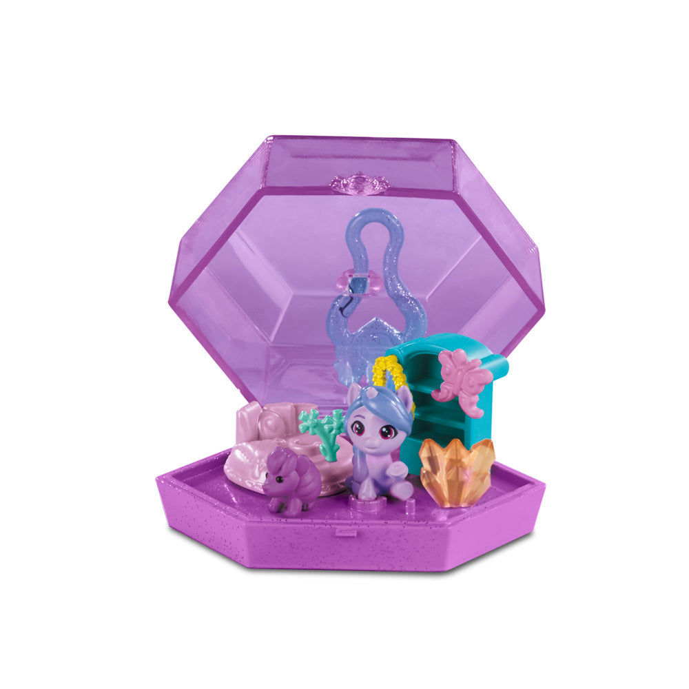 Hot Deal! My Little Pony Mini World Magic Crystal Keychain with Izzy Moonbow Figure