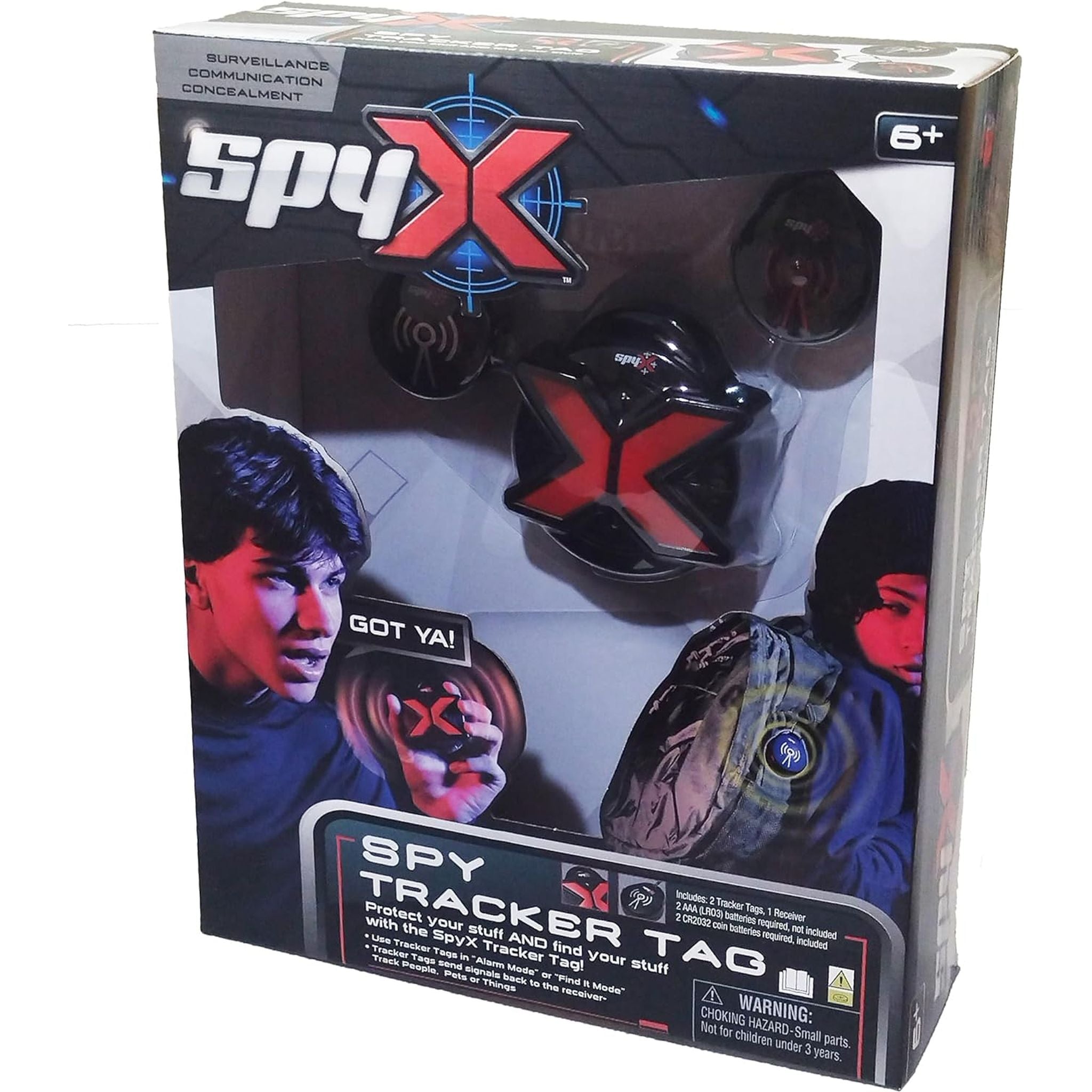 Advanced SpyX Tracking Tag with Dual Transmitters for Easy Monitoring