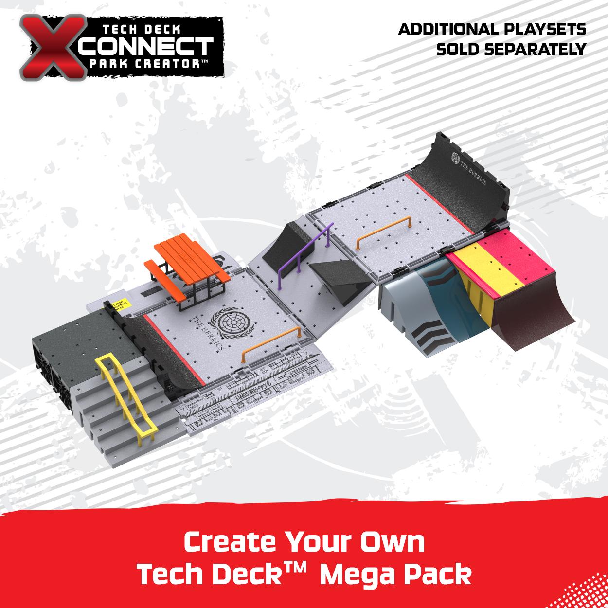 Tech Deck The Berrics Transforming Skate Park Set - Ideal for Collectors and Skate Enthusiasts