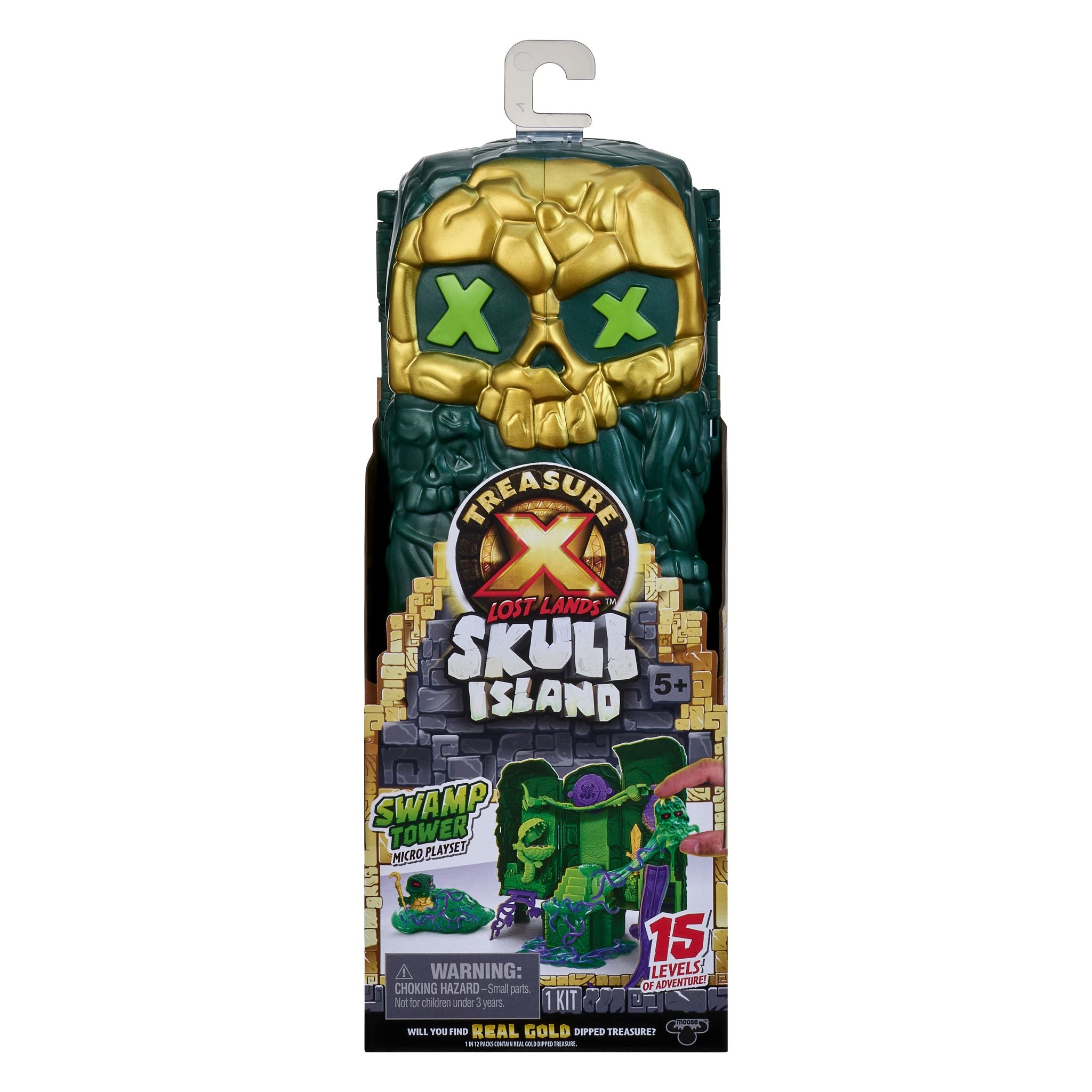 Treasure X Lost Lands Skull Island S1 Swamp Tower - Micro Figures Treasure Pack