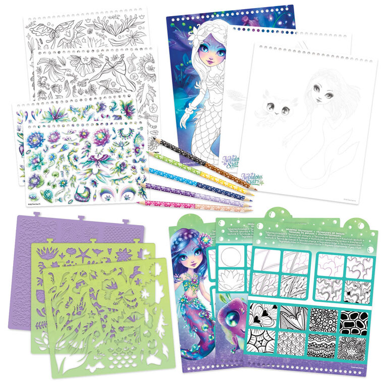 Nenuphia Mystical Nebulous Stars Sketchbook for Creative Minds