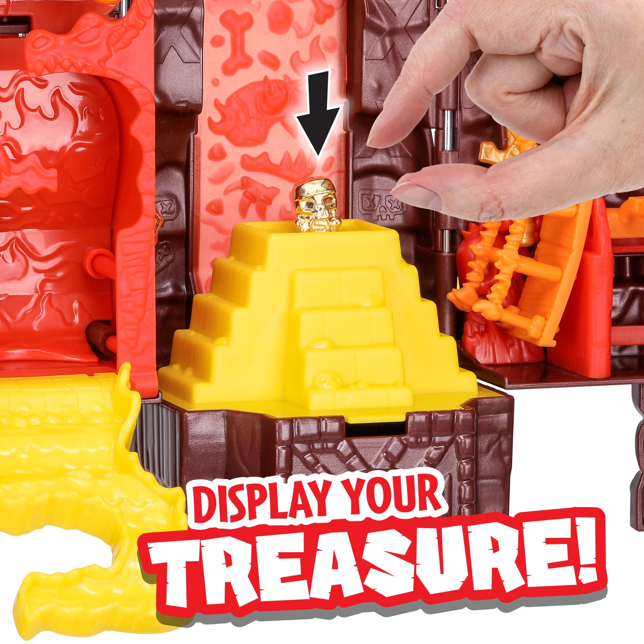 Treasure X Lost Lands Skull Island S1 - Compact Lava Tower Treasure Pack