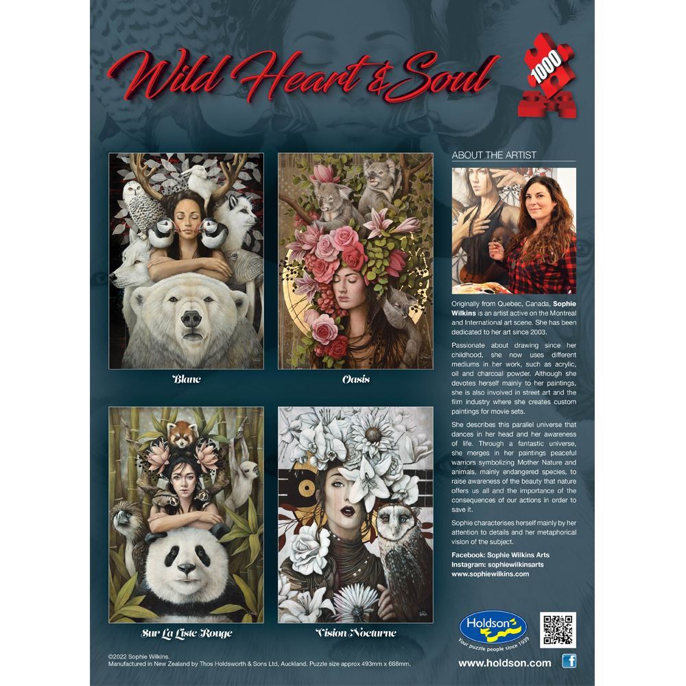 Wild Heart & Soul 1000 - Piece Oasis Jigsaw Puzzle for Ages 8+
