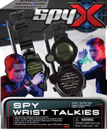 Hot Sale! SpyX Spy Wrist Walkie - Talkies for Agents Aged 6+