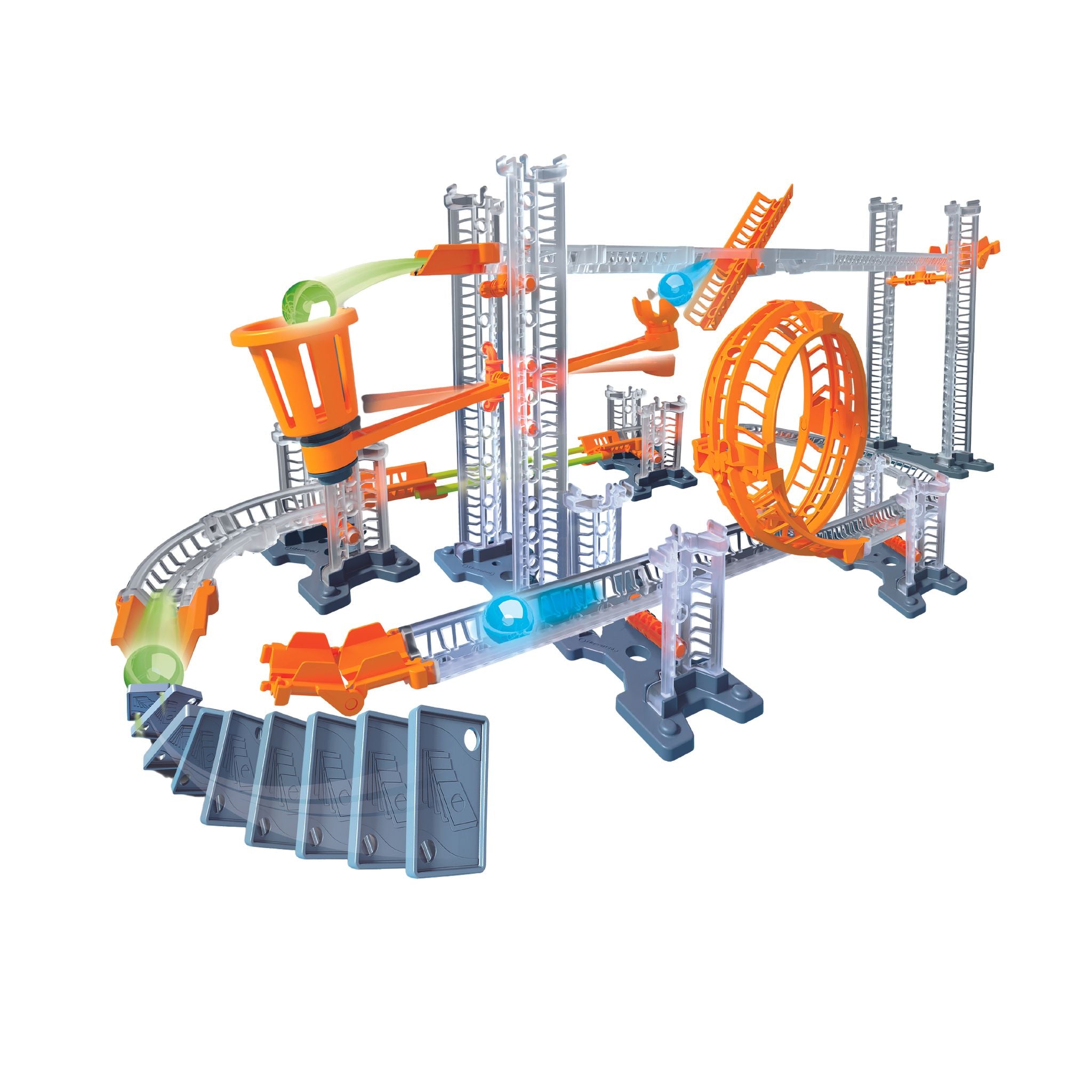 Clementoni Glow-in-the-Dark Action & Reaction Construction Set for Kids