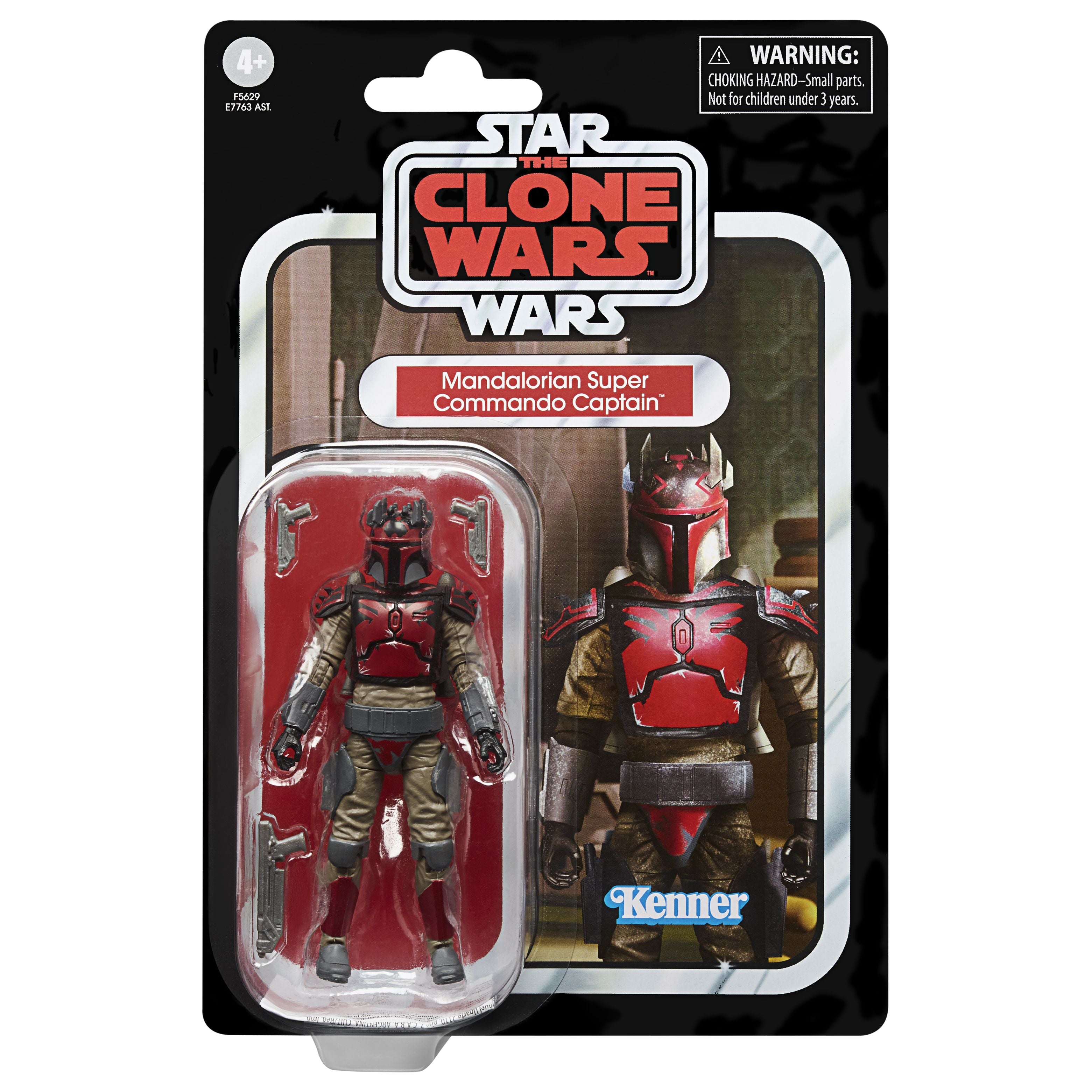 Star Wars Vintage Series 3 - Premium 3.75-inch Mandalorian Super Commando Captain Figure