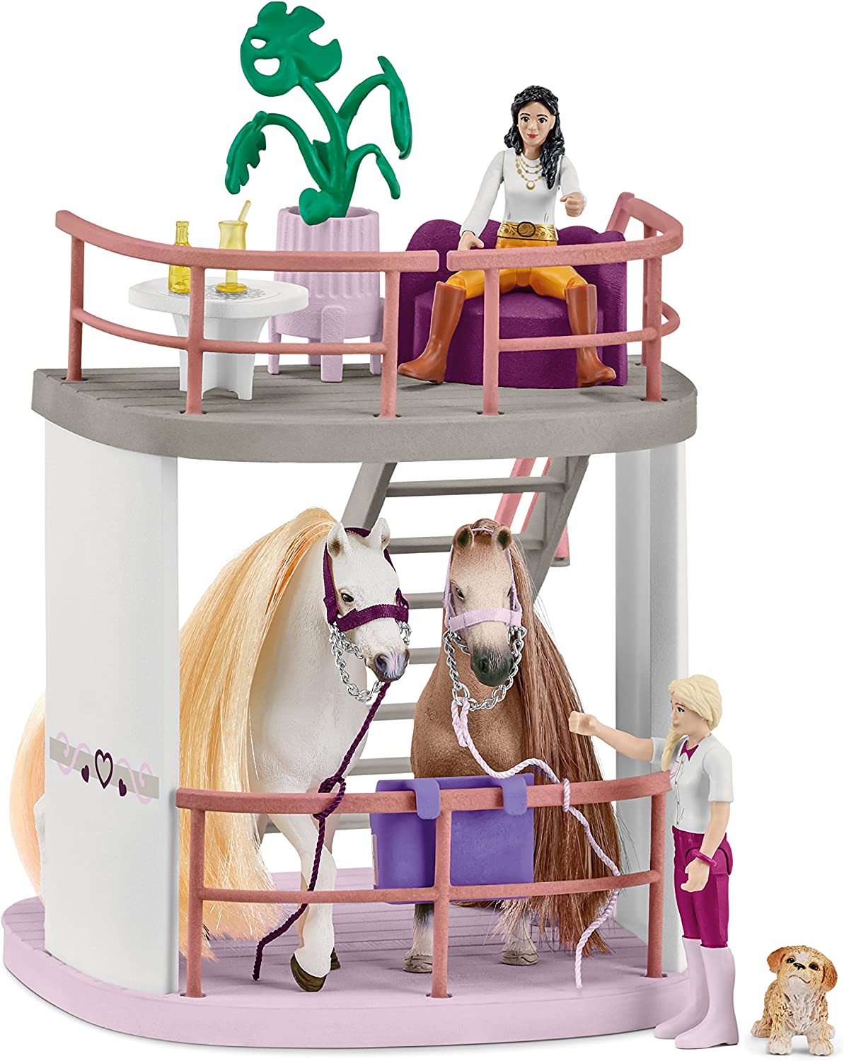 Hot Sale! Schleich Horse Beauty Salon Toy Set