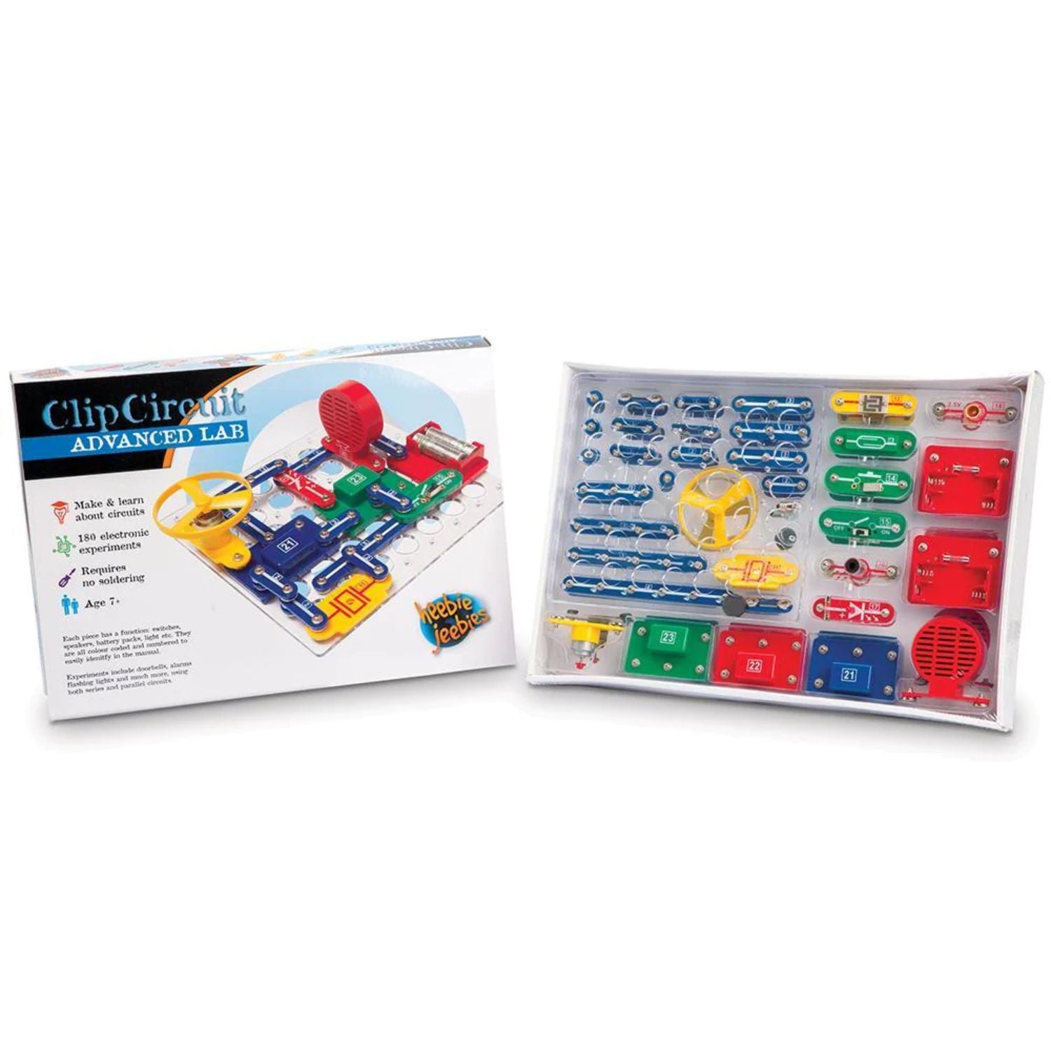 Hot Deal! Heebie Jeebies Advanced Clip Circuit Lab