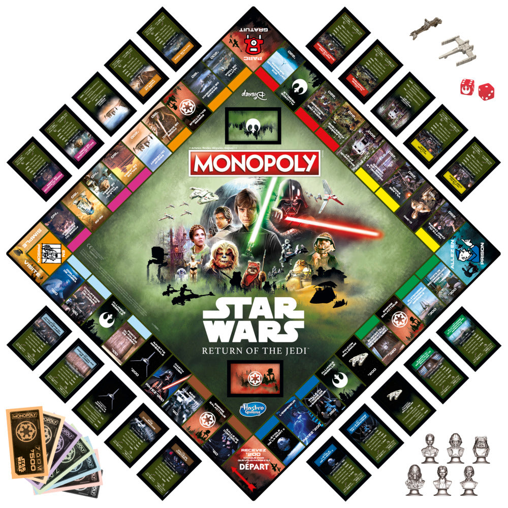 Monopoly Star Wars Return of the Jedi 40th Anniversary - Exclusive Board Game