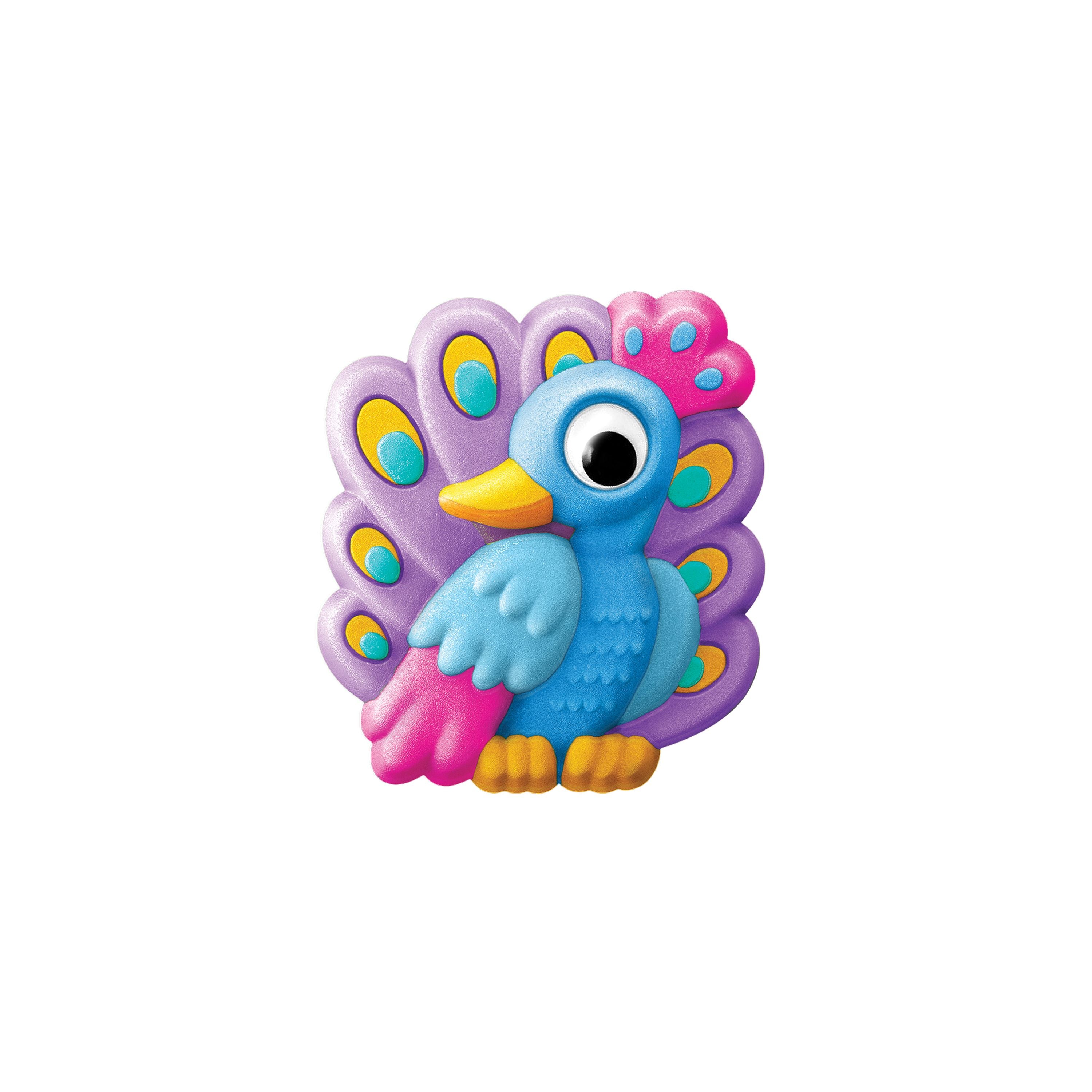 4M Googly - Eyed Animal Mould & Paint Set: Create 6 Fun Magnets