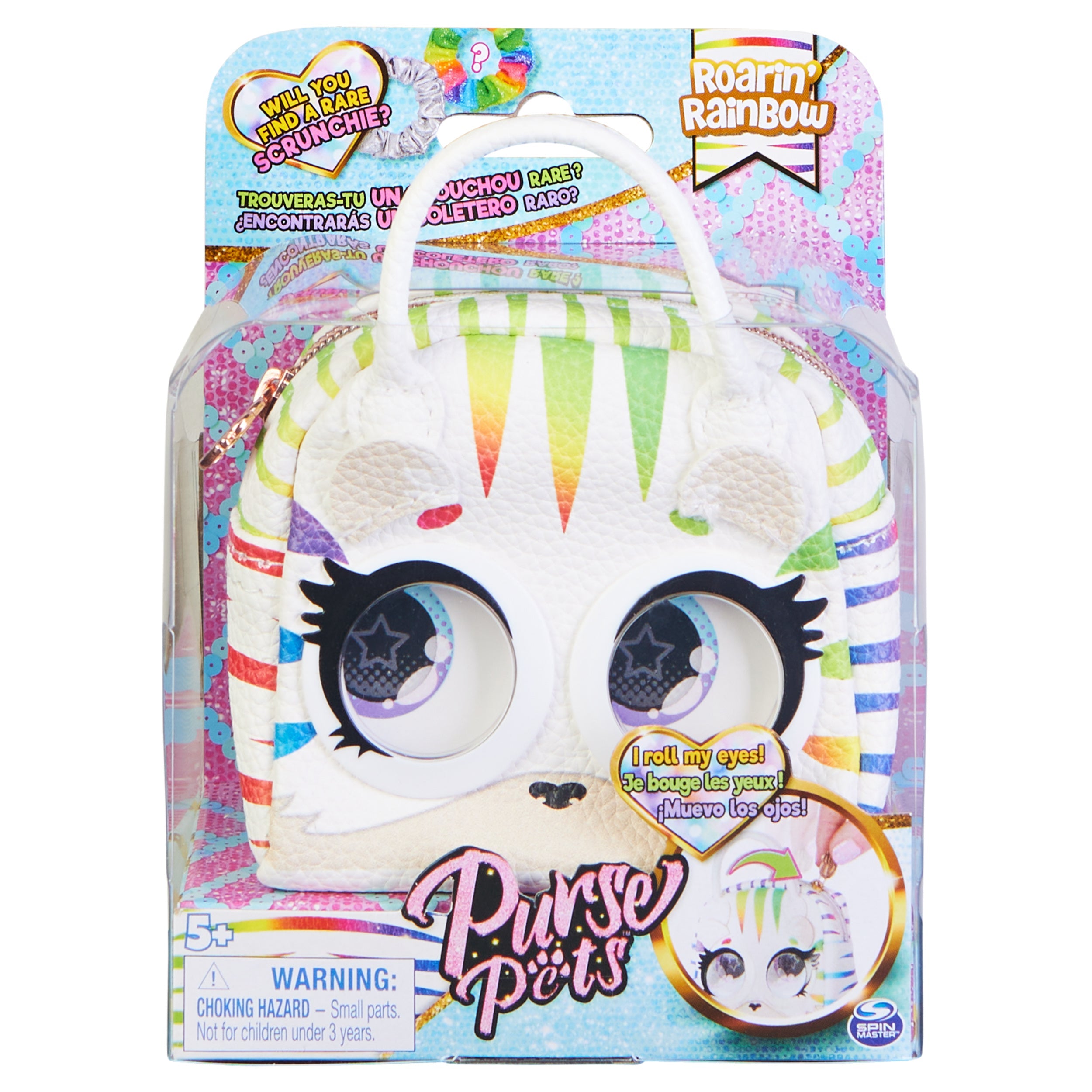 Hot Sale! Micro Roarin' Rainbow Purse Pets - Trendy Miniature Purses for Girls