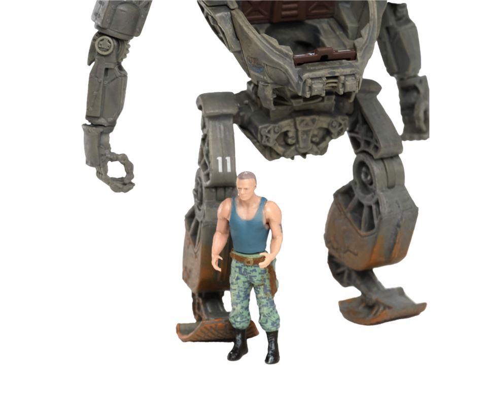 Disney Avatar Medium Deluxe Pandora World Set - A1 AMP Suit & Quaritch Figure