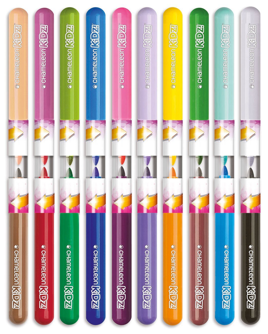Hot! Chameleon Kidz 20-Marker Creativity Spray Station Kit