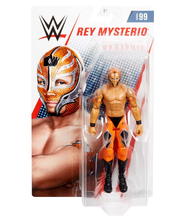 Hot Deal! WWE Series 99 Basic Action Figure - Rey Mysterio, Approx. 6 - inch
