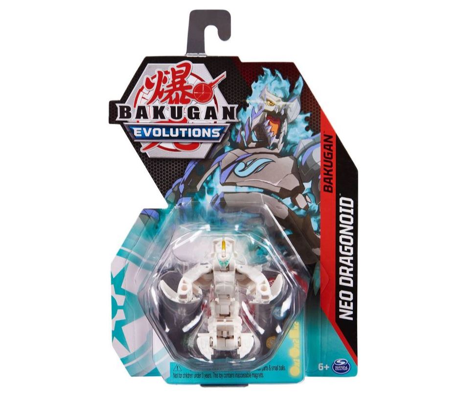 Hot! Bakugan Evolutions S4 Neo Dragonoid White
