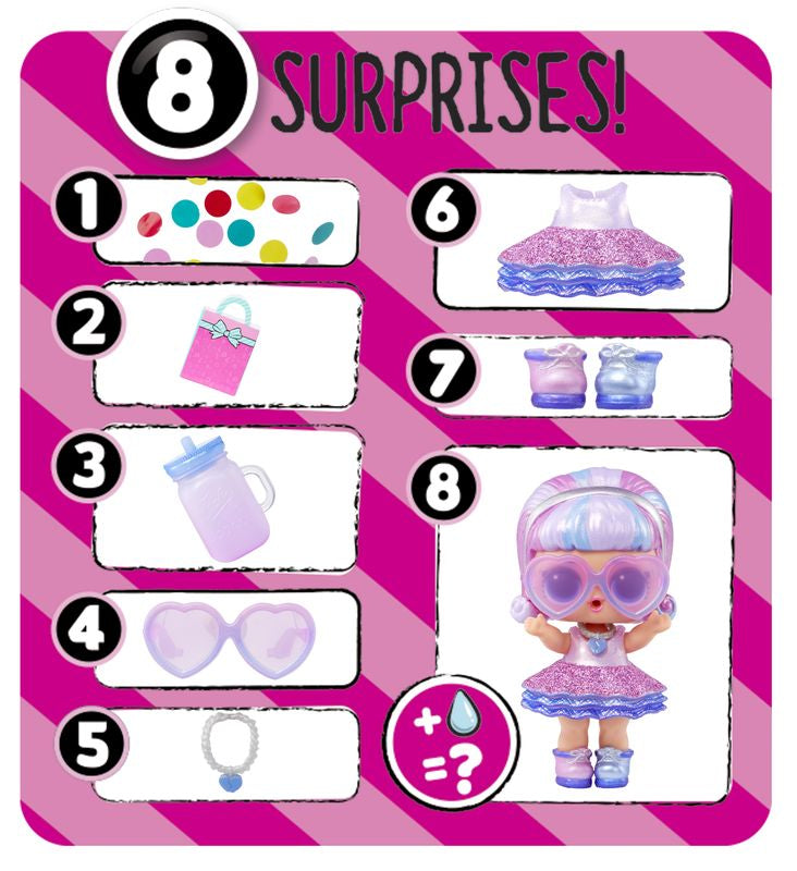 L.O.L. Surprise! Confetti Pop Birthday Dolls - 1 Pack, Great for Collectors and Kids