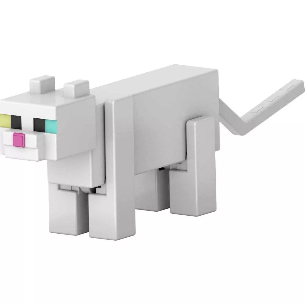 Hot! Minecraft White Cat Build - A - Portal Figure