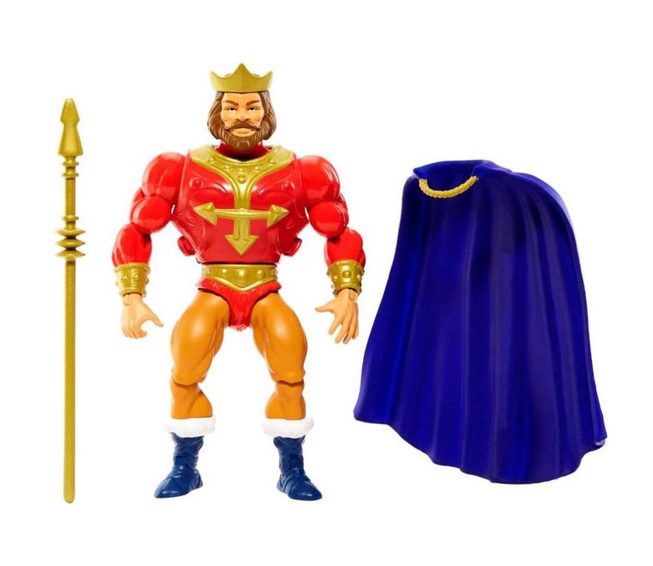 Hot! Masters Of The Universe Origins - King Randor Action Figure