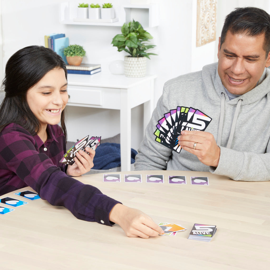 Super Fun Five Alive Family Card Game - Fast-Paced & Unpredictable for Ages 8+
