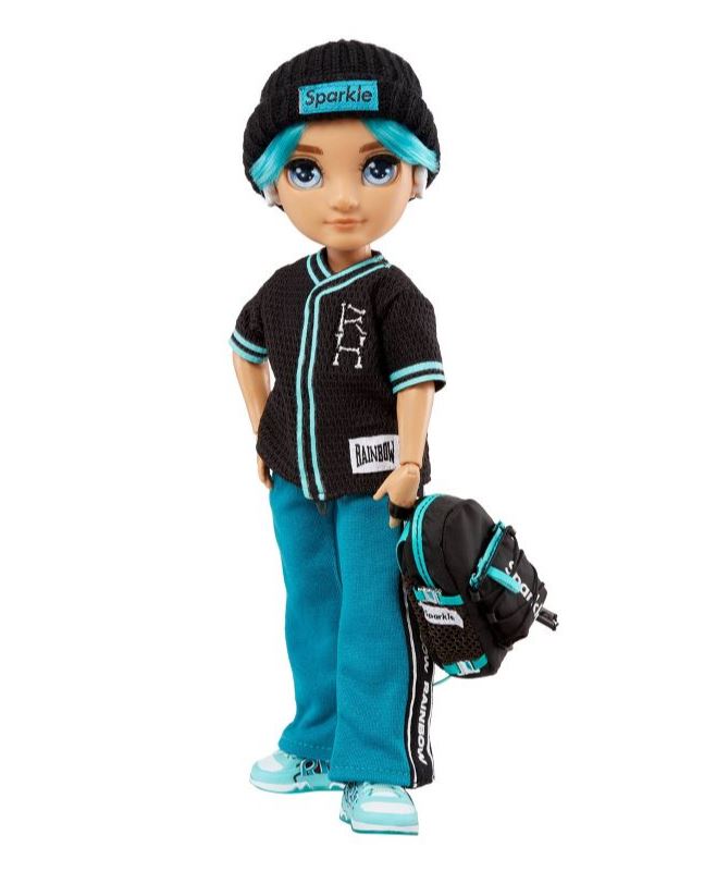 Rainbow High Junior High Fashion Doll Series 2 - 9 - inch Teal River Kendall Doll