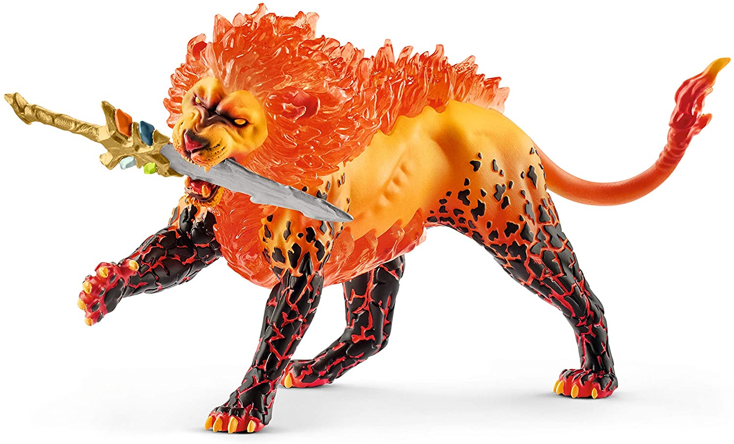 Hot Deal! Schleich Frost Monster vs Fire Lion Superweapon Battle Set