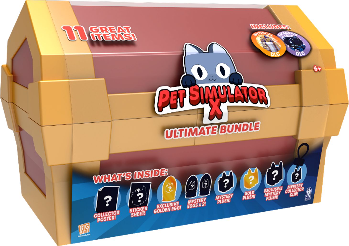 Hot Deal! Ultimate Pet Simulator X Red Chest Bundle with Amazing Collectibles