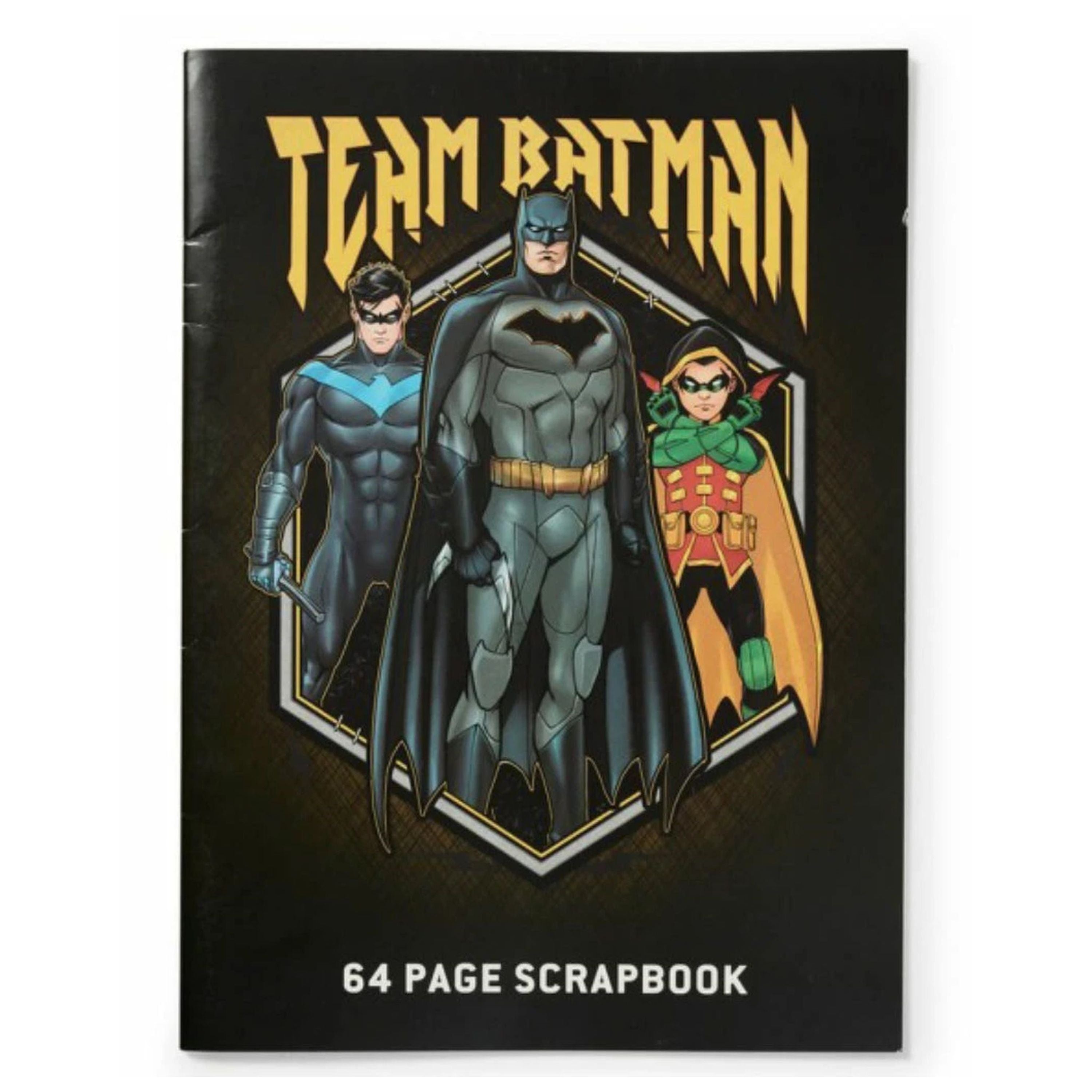 Amazing 64-Page Batman Themed Scrapbook - Perfect for Creative Kids