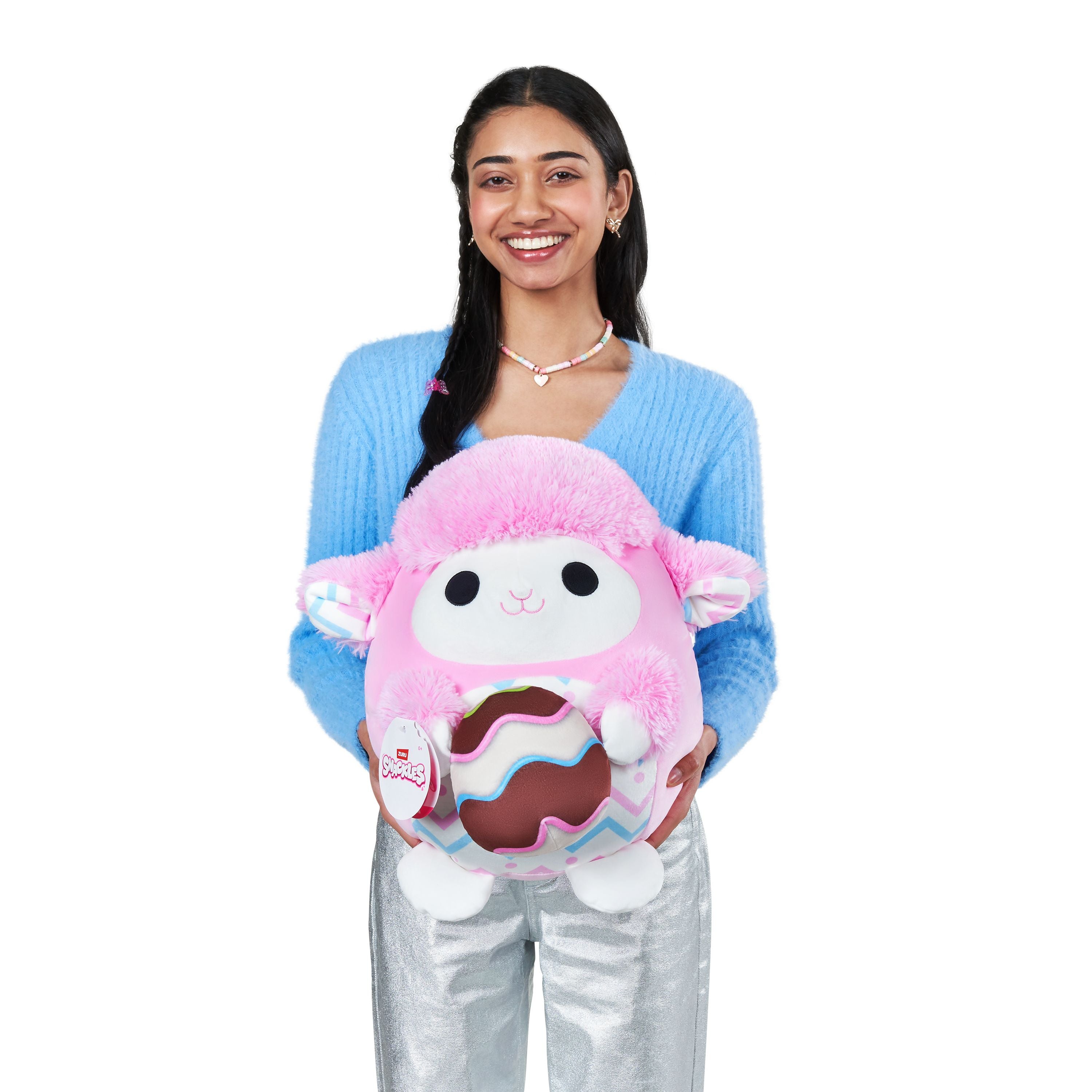 Limited Edition ZURU Snackles 14-Inch Easter Plush Toys - Anna Sheep, Collectible Treat!