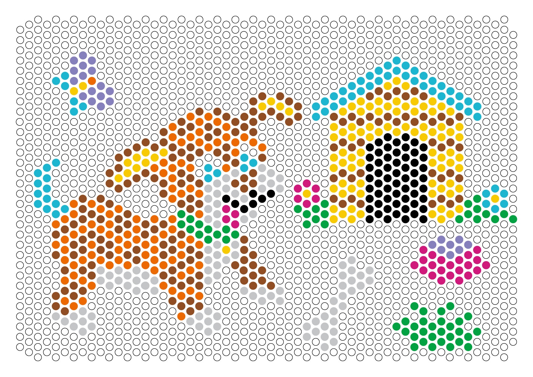 Playgo Peg - A - Mosaic Kit: Create Your Own Masterpiece!