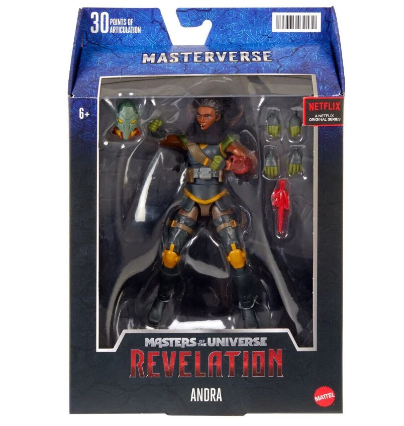 Hot Sale! Masters of the Universe Masterverse Revelation Andra 7-Inch Action Figure for Collectors
