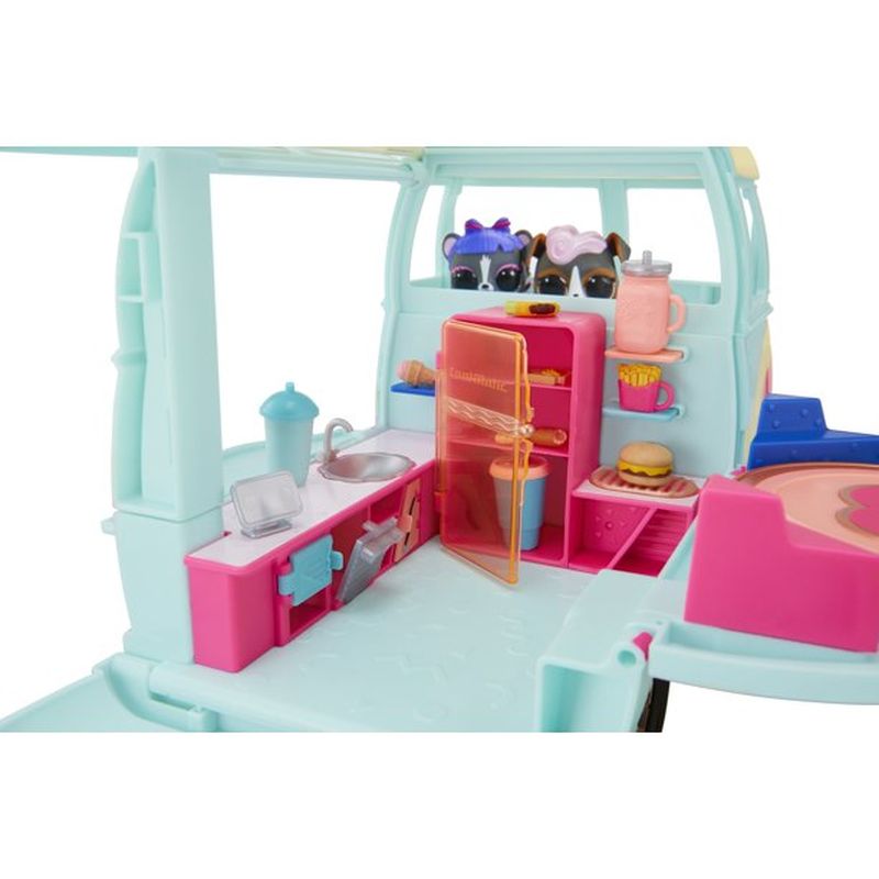 L.O.L. Surprise! 5-in-1 Grill & Groove Transforming Camper Playset
