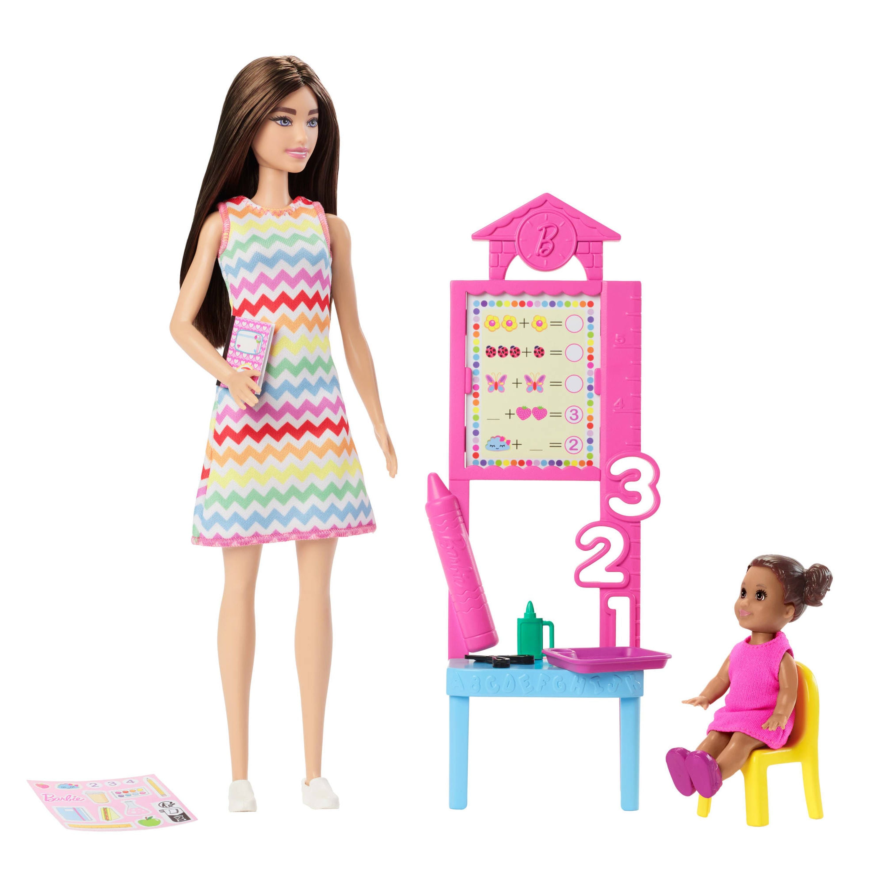 Barbie Teacher Brunette Doll Playset: Inspire Limitless Possibilities