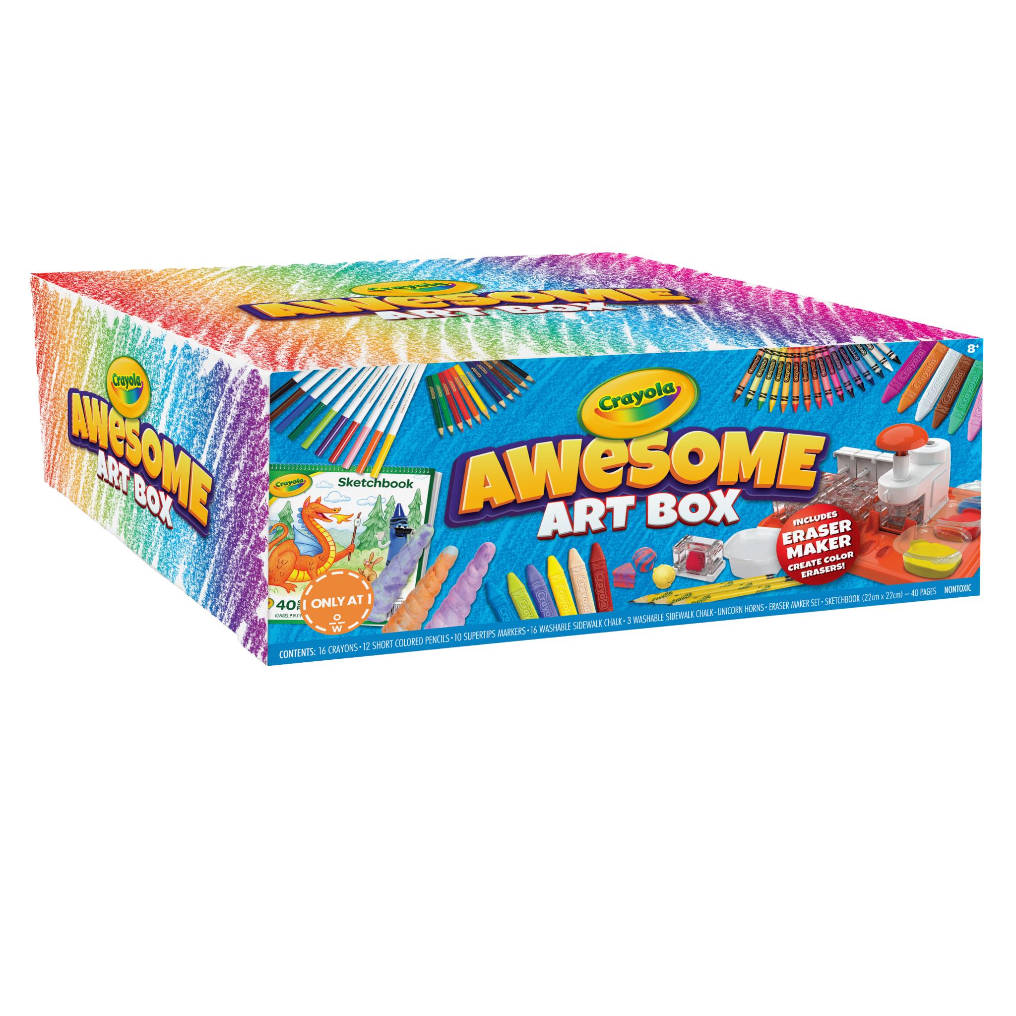 Crayola's Fantastic Art Supplies Box - Ideal for Creative Kids Aged 8+