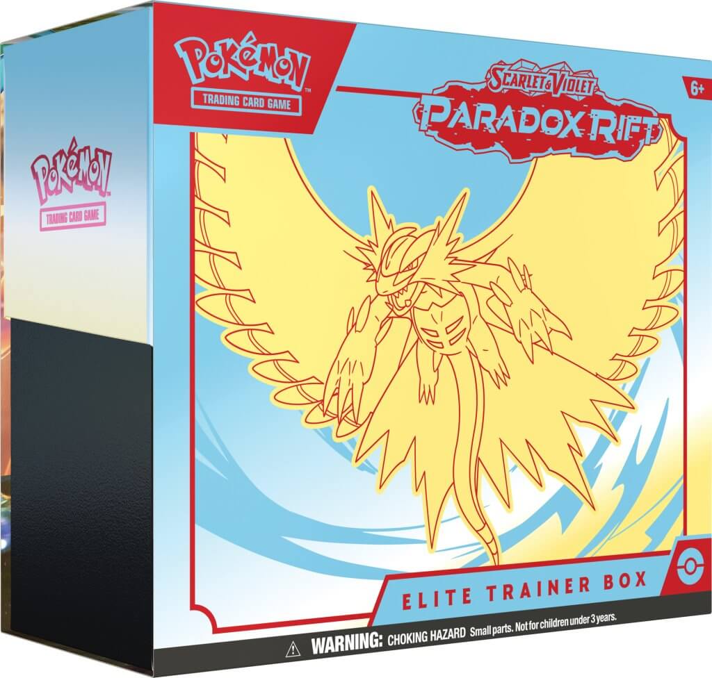 Pokemon TCG Scarlet & Violet 4 Paradox Rift Assorted Elite Trainer Boxes