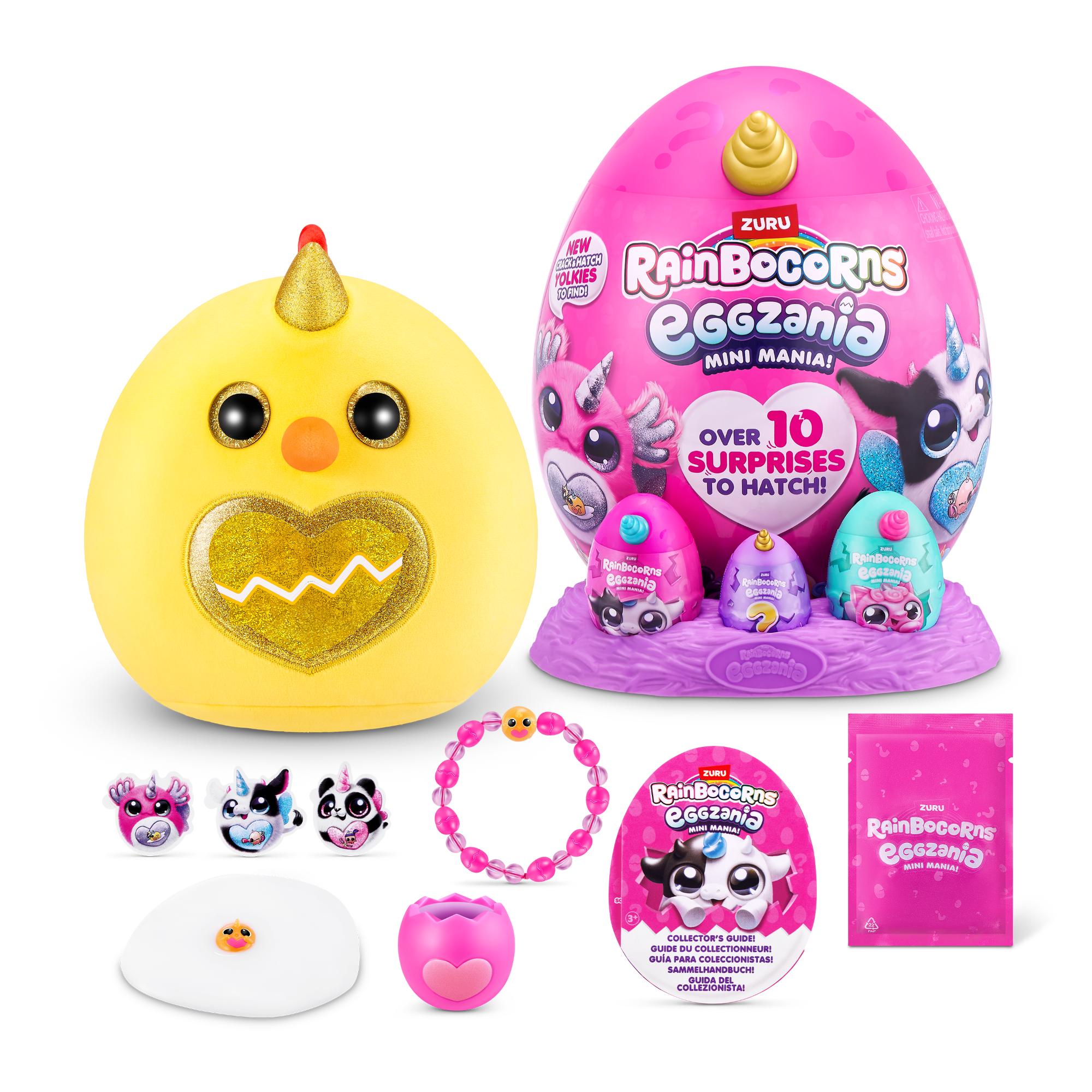 ZURU Assorted Mini Rainbocorns Eggzania with Surprises