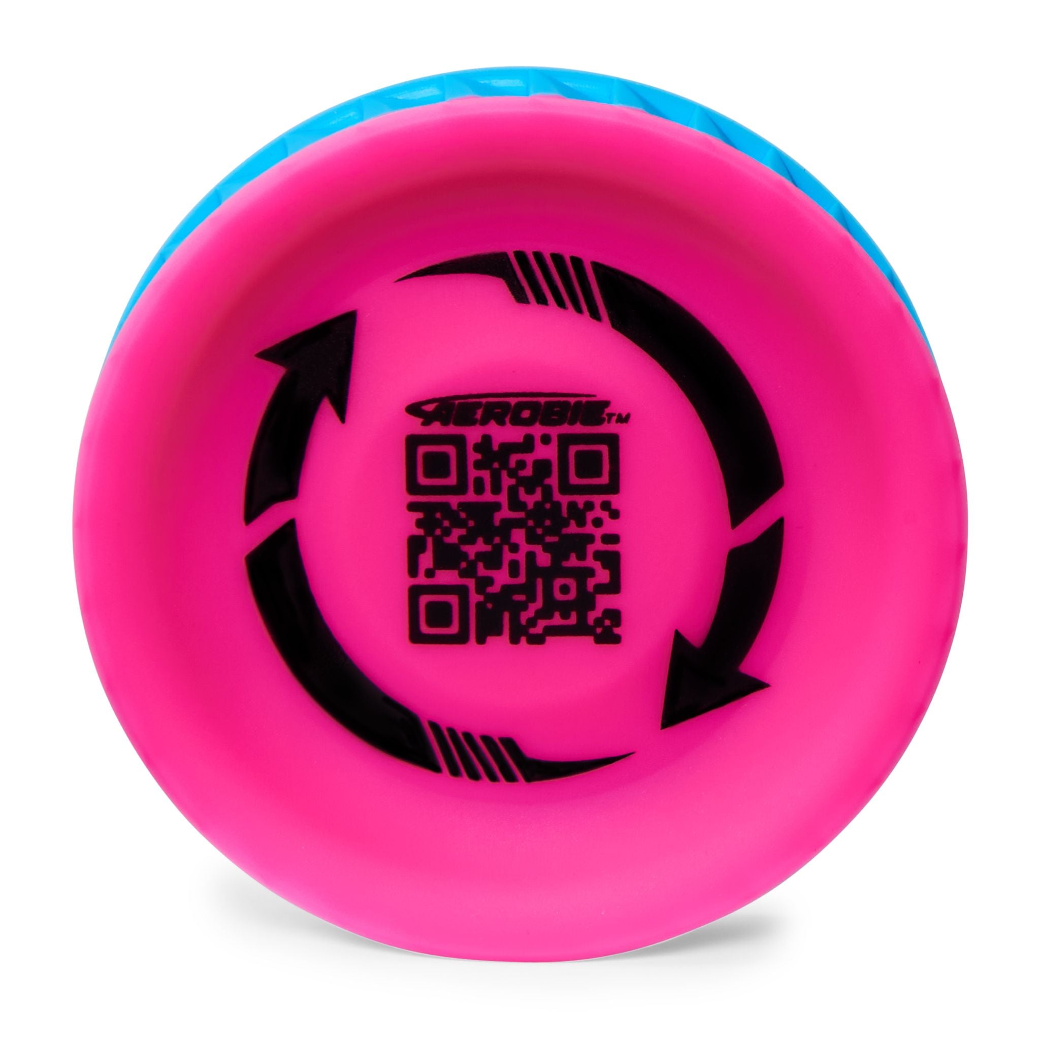 Aerobie Pro Lite Mini Throwing Disc - Blue & Pink | Fly Up to 200 Ft!