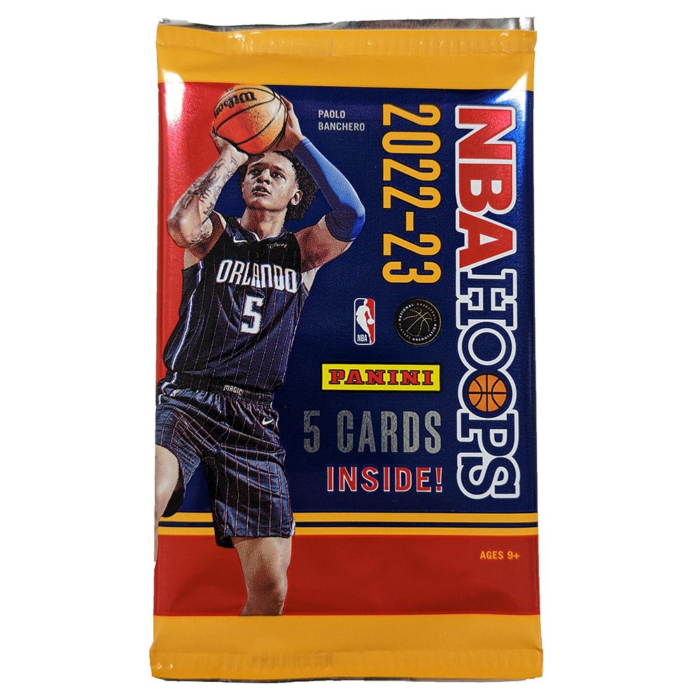 Hot Deal! Panini 2022 - 2023 Hoops Gravity Feed Basketball Card Packs