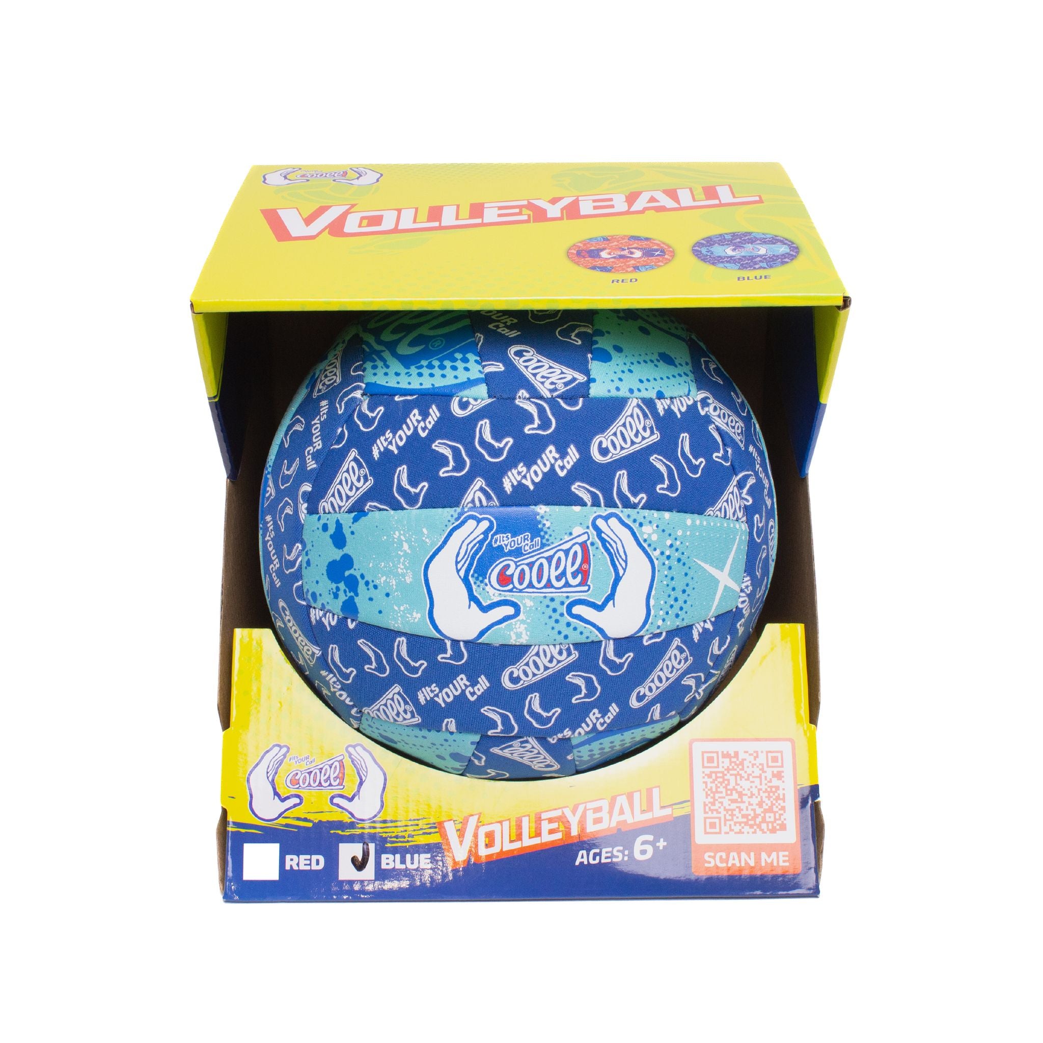 Hot Deal! Cooee #5 Blue Neoprene Volleyball for All - Perfect for Beach Fun