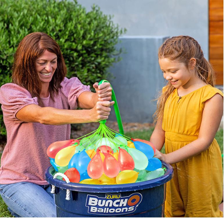 Hot Deal! 2-Pack ZURU Bunch O Balloons Launcher with 100 Neon Water Balloons for Epic Water Fights