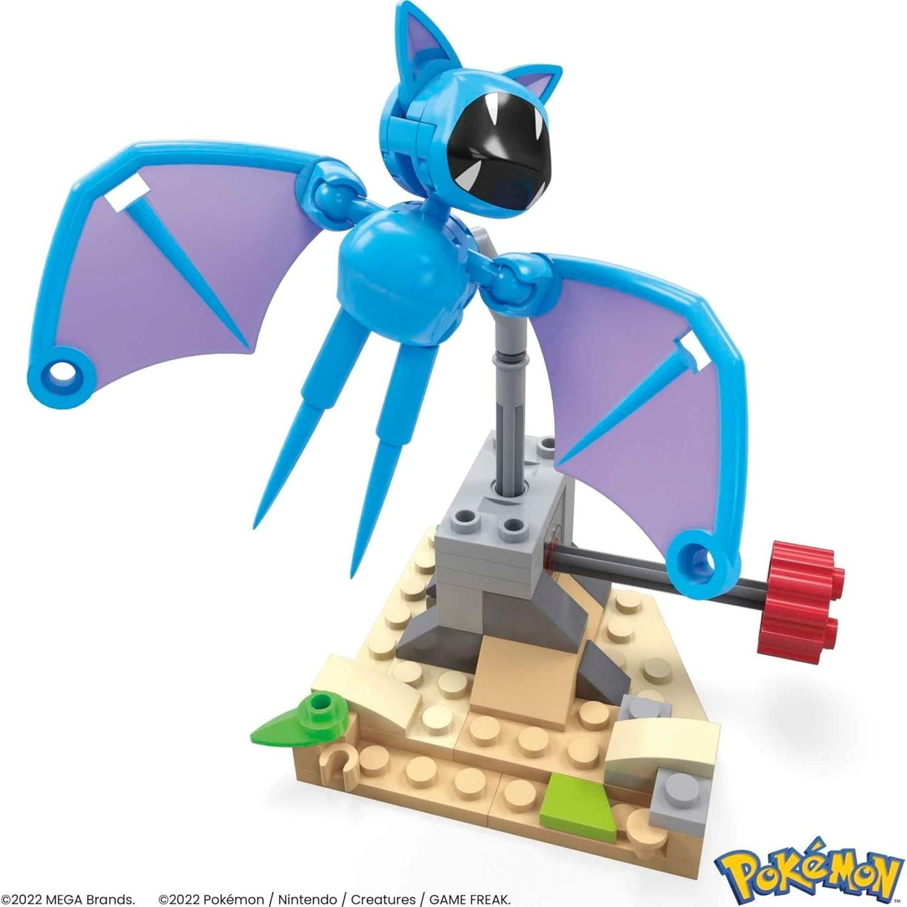 Hot! MEGA Construx Pokemon Zubat Flight Building Set