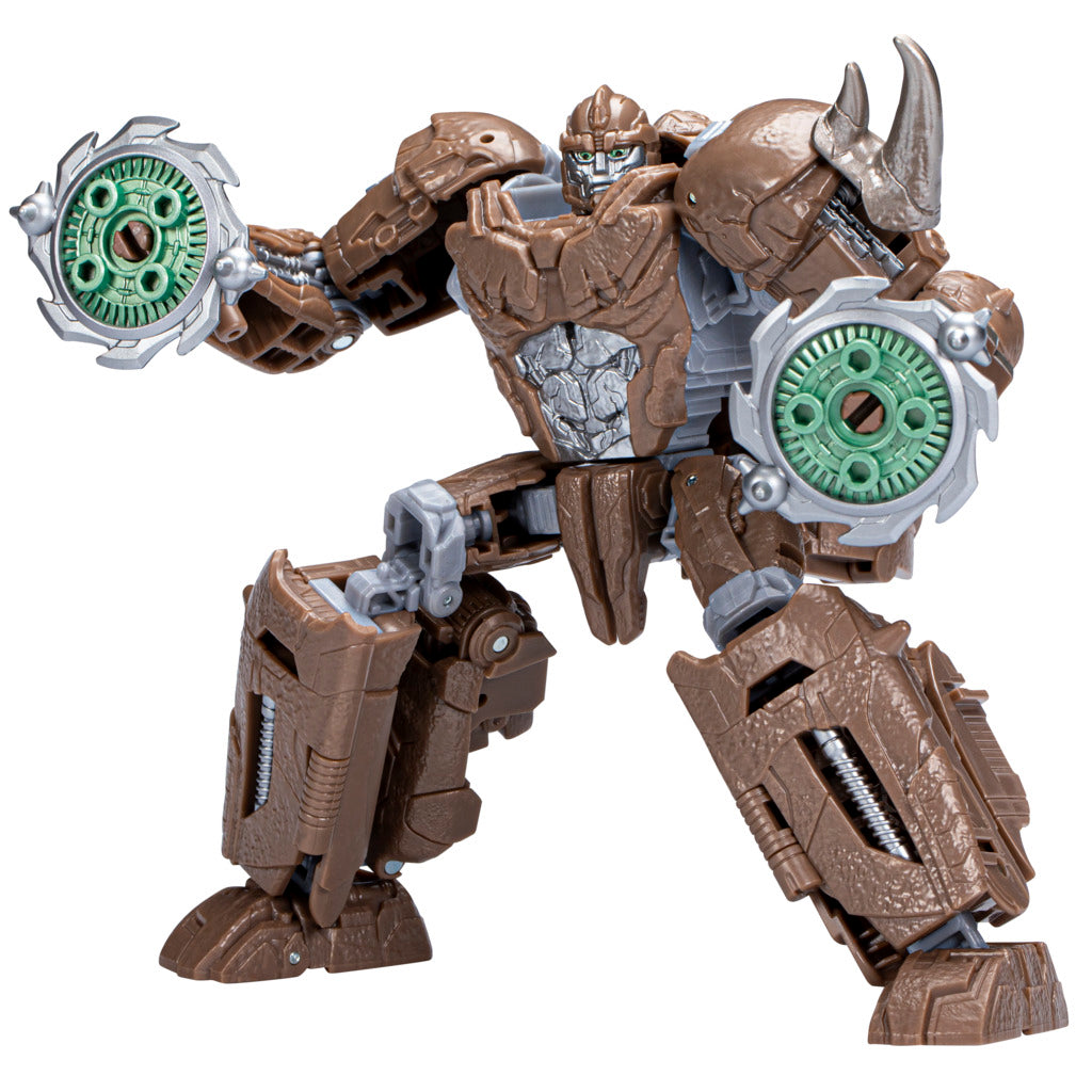 Hot! Transformers Rise Of The Beasts Voyager Class Rhinox Toy