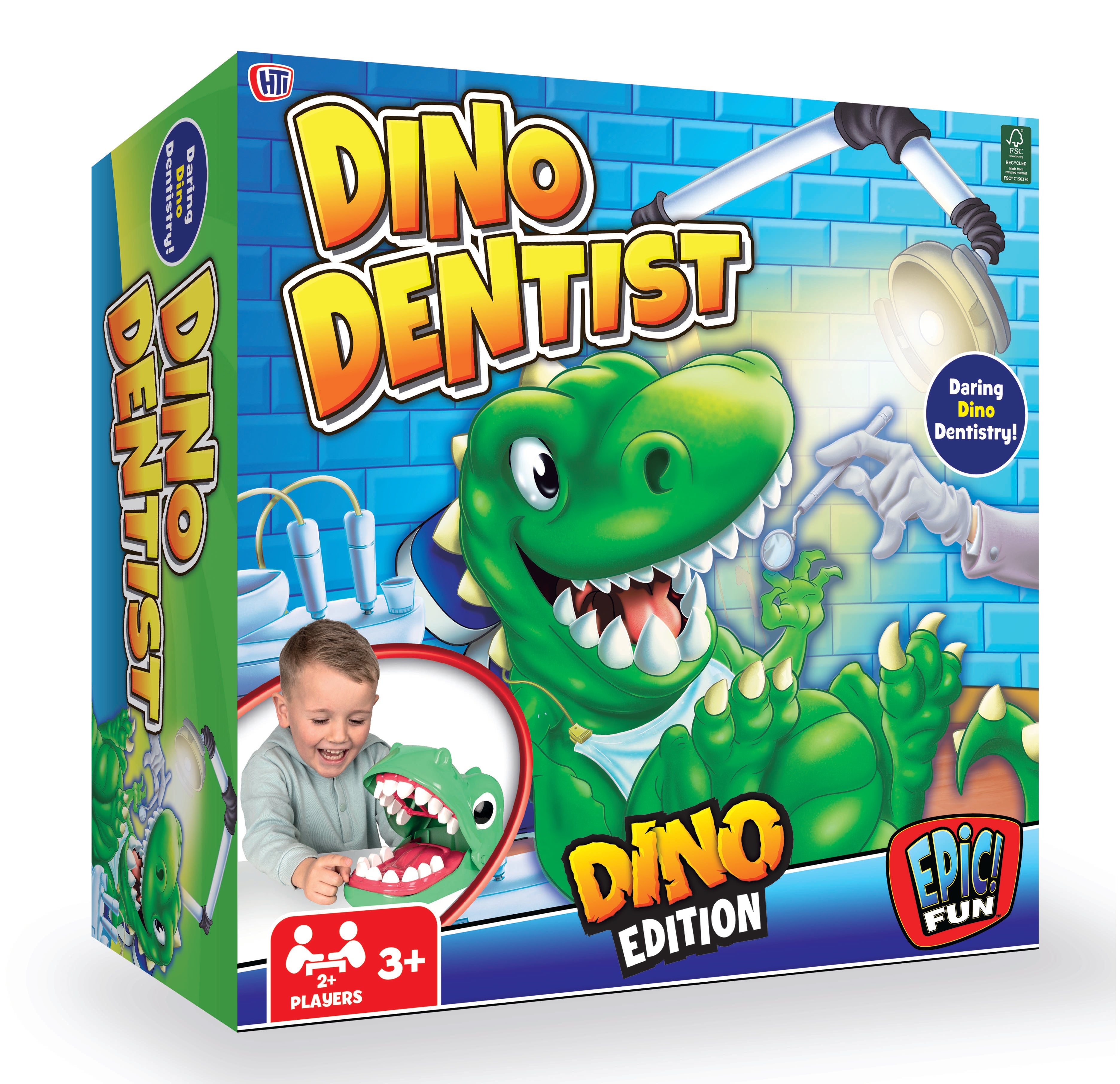 Thrilling Dino Dentist Adventure Game for Kids
