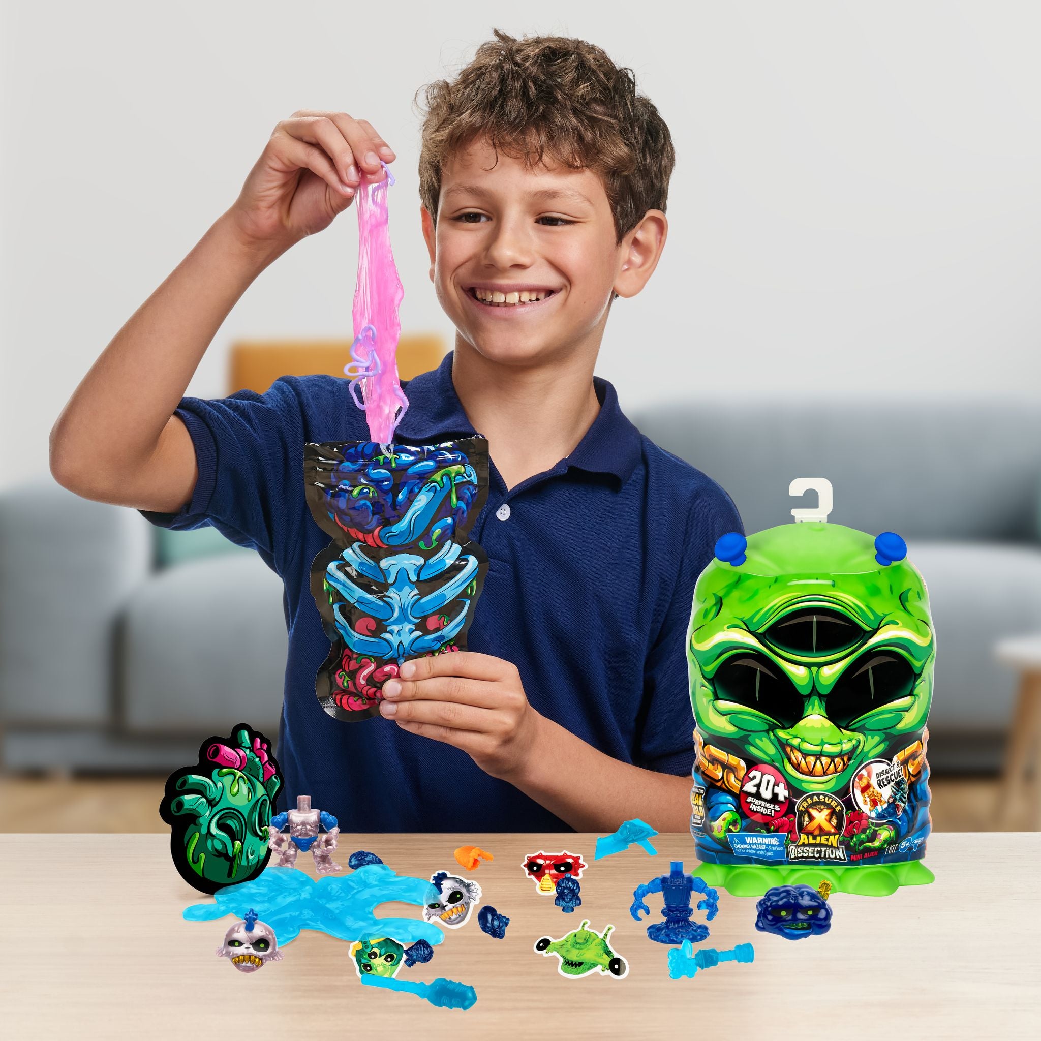 Hot! Treasure X S2 Mini Alien Dissection Toy