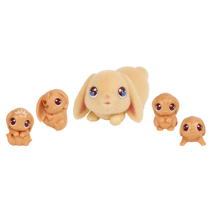 Little Live Pets Mini Playset: Surprise Mama Lil Bunny - Adorable Pet Care Fun