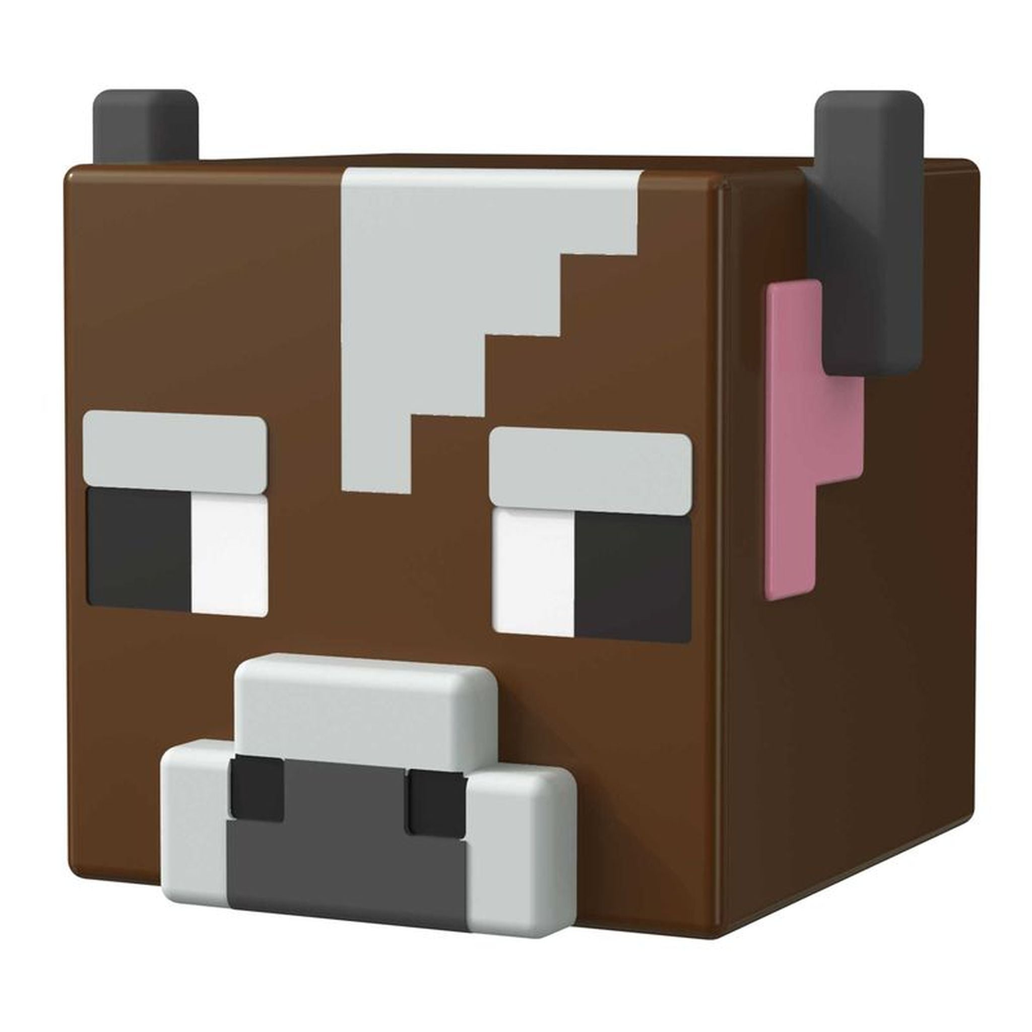 Hot Sale! Minecraft Cow Miniature Mob Head Figures for Collectors
