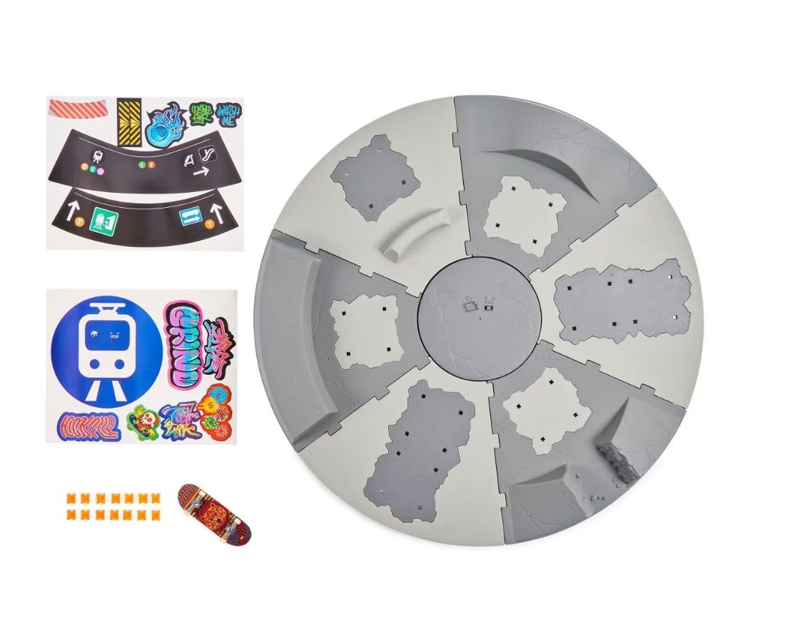 Tech Deck Shredline 360 Turntable - Create Your Ultimate Skatepark!