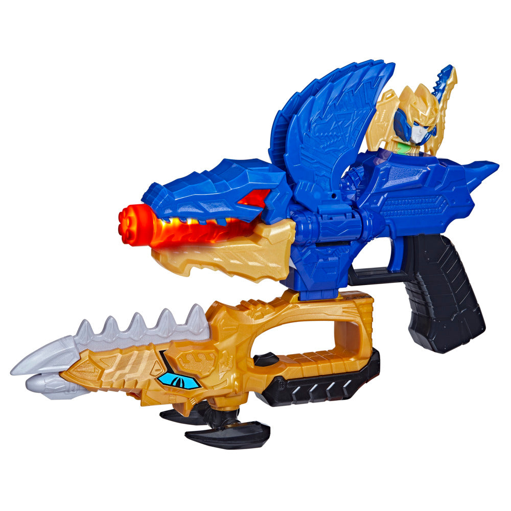 Hot Sale! Power Rangers Dino Fury Gold Fury Blade Blaster Costume Toy for Kids