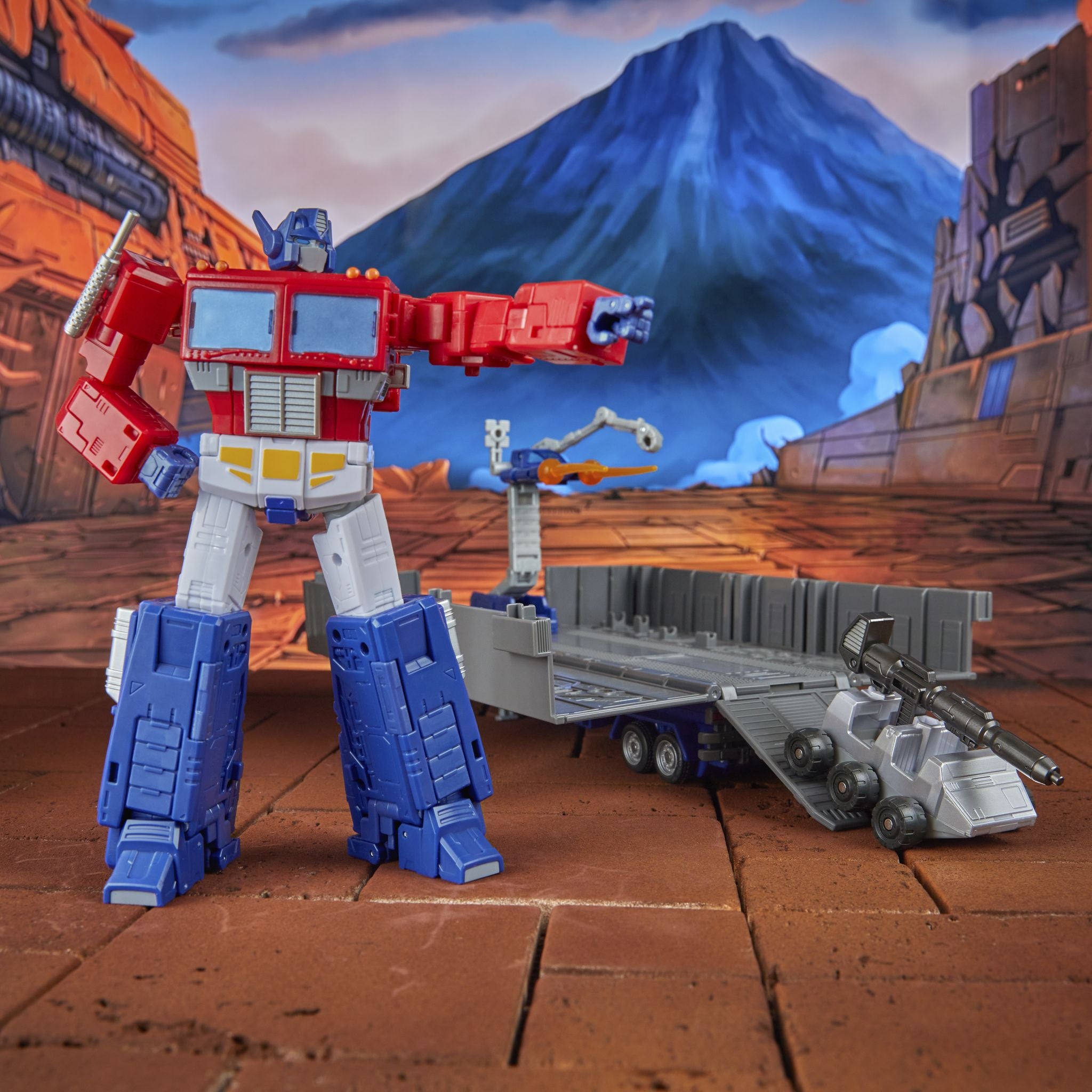 Hot! Transformers Studio Series Commander Class '86 Optimus Prime Action Figure