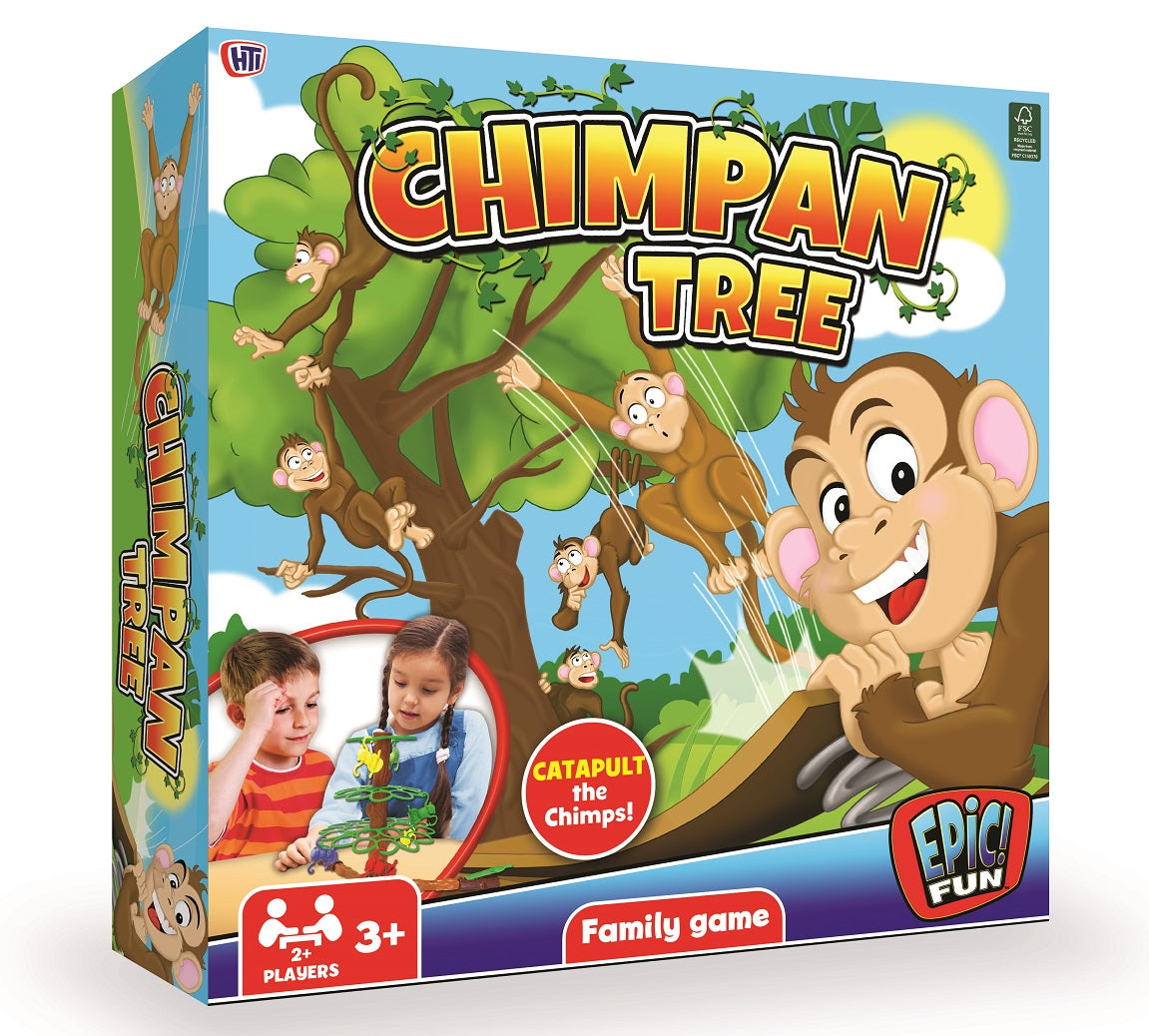 Exciting Chimp Tree Catapult Game